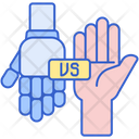 پیش‌نمایش فایل robot-vs-human-hand-5181511 از پک رباتیک