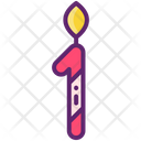 پیش‌نمایش فایل one-number-candle-5372351 از پک تولد