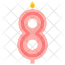 پیش‌نمایش فایل eight-number-candle-5372557 از پک تولد