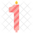 پیش‌نمایش فایل one-number-candle-5372550 از پک تولد