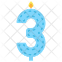 پیش‌نمایش فایل three-number-candle-5372552 از پک تولد