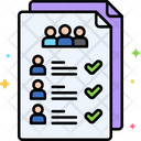 پیش‌نمایش فایل attendee-list-5372468 از پک جلسه کسب‌وکار