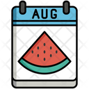 پیش‌نمایش فایل august-5373315 از پک تقویم زمان و تاریخ