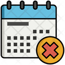 پیش‌نمایش فایل cancel-date-5373320 از پک تقویم زمان و تاریخ