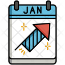 پیش‌نمایش فایل january-5373344 از پک تقویم زمان و تاریخ