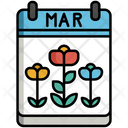 پیش‌نمایش فایل march-5373347 از پک تقویم زمان و تاریخ