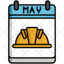 پیش‌نمایش فایل may-5373348 از پک تقویم زمان و تاریخ