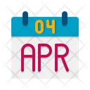 پیش‌نمایش فایل april-5373390 از پک تقویم زمان و تاریخ
