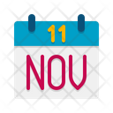 پیش‌نمایش فایل november-5373433 از پک تقویم زمان و تاریخ