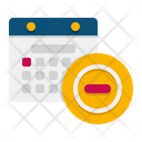 پیش‌نمایش فایل remove-date-5373439 از پک تقویم زمان و تاریخ