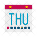 پیش‌نمایش فایل thursday-5373449 از پک تقویم زمان و تاریخ