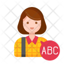 پیش‌نمایش فایل language-student-female-5381630 از پک یادگیری زبان