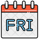 پیش‌نمایش فایل friday-5387256 از پک تقویم زمان و تاریخ