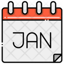 پیش‌نمایش فایل january-5387261 از پک تقویم زمان و تاریخ
