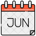 پیش‌نمایش فایل june-5387263 از پک تقویم زمان و تاریخ