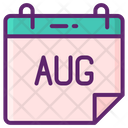 پیش‌نمایش فایل august-5387307 از پک تقویم زمان و تاریخ