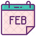 پیش‌نمایش فایل february-5387329 از پک تقویم زمان و تاریخ