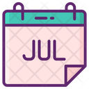 پیش‌نمایش فایل july-5387337 از پک تقویم زمان و تاریخ