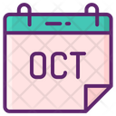 پیش‌نمایش فایل october-5387350 از پک تقویم زمان و تاریخ