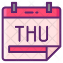 پیش‌نمایش فایل thursday-5387365 از پک تقویم زمان و تاریخ