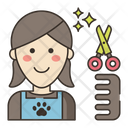 پیش‌نمایش فایل groomer-female-5385752 از پک مراقبت حیوان خانگی