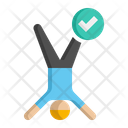 پیش‌نمایش فایل headstand-5676267 از پک ورزش در خانه