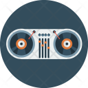 پیش‌نمایش فایل djtable-boombox-music-sound-dj-night-rock از پک صدا