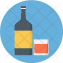 پیش‌نمایش فایل bottle-and-glass-wine-vodka-drink-alcohol-whiskey از پک کافه و رستوران