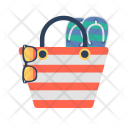 پیش‌نمایش فایل beach-bag-slippers-sun-glasses-travel از پک سفر