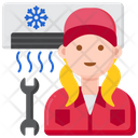 پیش‌نمایش فایل technician-female-7951167 از پک تهویه هوا