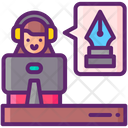 پیش‌نمایش فایل female-graphic-designer-7950335 از پک پادکست‌سازی