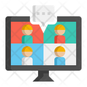 پیش‌نمایش فایل video-conference-7949442 از پک ارائه کسب‌وکار