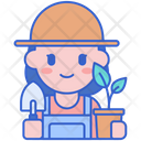 پیش‌نمایش فایل female-landscaper-8051527 از پک منظره
