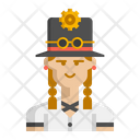 پیش‌نمایش فایل steampunk-woman-7952406 از پک استیم‌پانک