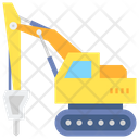 پیش‌نمایش فایل excavator-jackhammer-7954322 از پک ماشین‌آلات