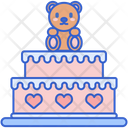 پیش‌نمایش فایل cake-8048590 از پک جشن تولد نوزاد