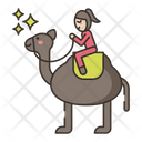پیش‌نمایش فایل camel-riding-8052183 از پک بیابان