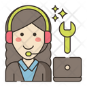 پیش‌نمایش فایل female-technician-8053691 از پک پشتیبانی فنی