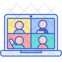 پیش‌نمایش فایل video-conference-8100623 از پک ارائه کسب‌وکار