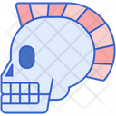 پیش‌نمایش فایل mohawk-skull-8100523 از پک سایبرپانک