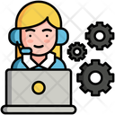 پیش‌نمایش فایل female-technician-support-8099640 از پک پشتیبانی فنی