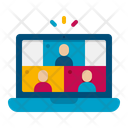 پیش‌نمایش فایل video-conference-8095416 از پک ارائه کسب‌وکار