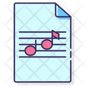 پیش‌نمایش فایل music-sheet-9087572 از پک موسیقی