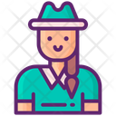 پیش‌نمایش فایل park-ranger-female-11020888 از پک جنگل