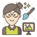 پیش‌نمایش فایل graphic-designer-11050376 از پک تنوع زنان در مشاغل