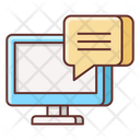 پیش‌نمایش فایل online-chat-2100767 از پک نظرسنجی مشتری و بازخورد
