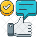 پیش‌نمایش فایل positive-feedback-2100726 از پک نظرسنجی مشتری و بازخورد