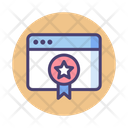 پیش‌نمایش فایل page-rank-badge-2308482 از پک بازاریابی آنلاین