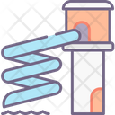 پیش‌نمایش فایل spiral-slide-2638513 از پک شهر بازی و پارک تفریحی