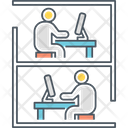 پیش‌نمایش فایل cubicle-2684199 از پک دفتر کار
